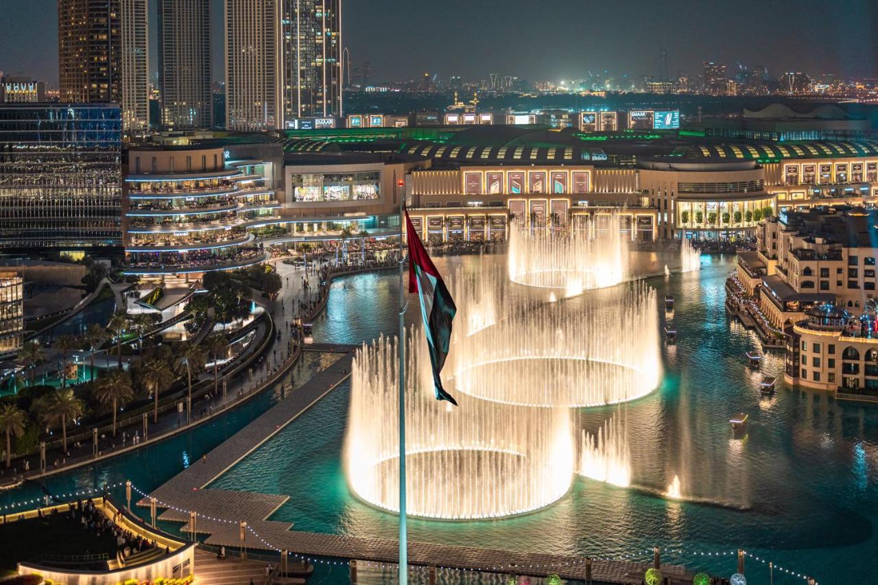 Elite Royal Apartment - Full Burj Khalifa & Fountain View - Ruby Dubai Eksteriør billede