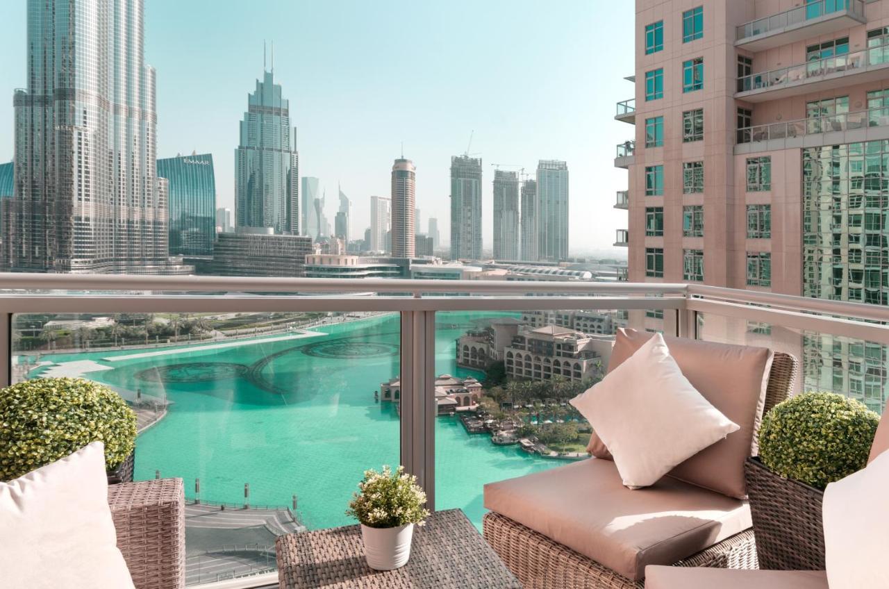 Elite Royal Apartment - Full Burj Khalifa & Fountain View - Ruby Dubai Eksteriør billede
