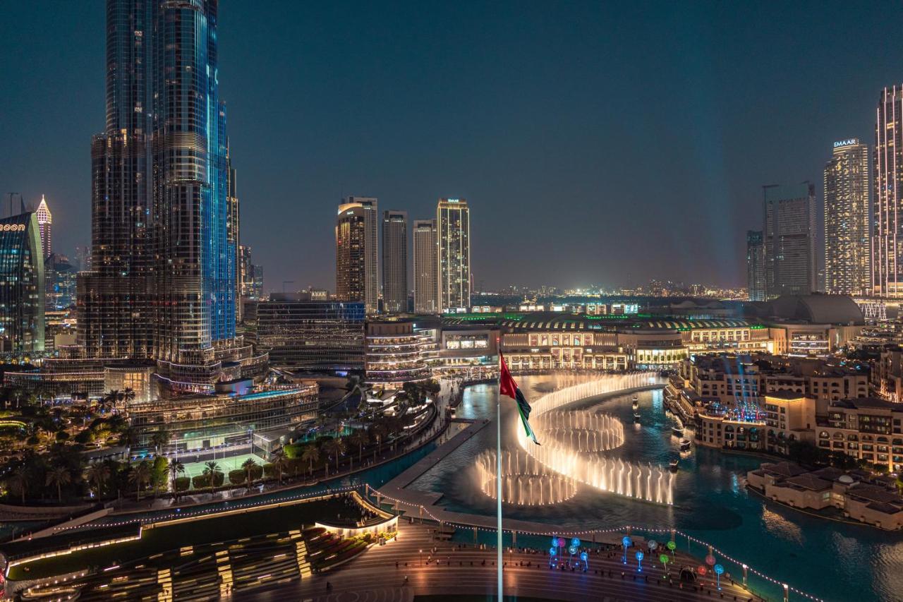 Elite Royal Apartment - Full Burj Khalifa & Fountain View - Ruby Dubai Eksteriør billede